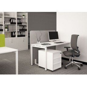 Work desk NOVA U SLIDE 140x80 cm