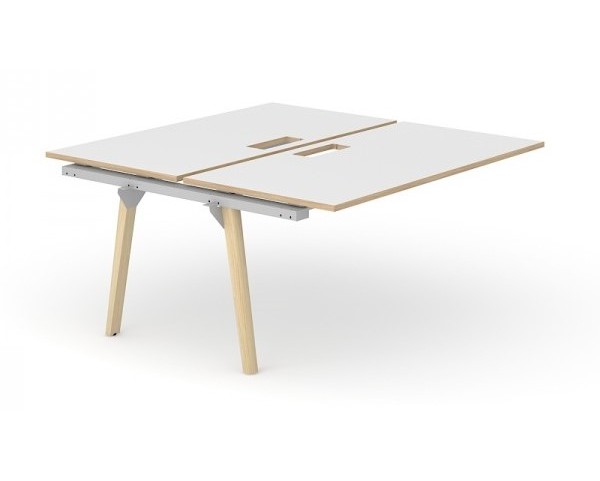 Dvojmiestny prídavný stôl NOVA WOOD lamino 120x164 cm