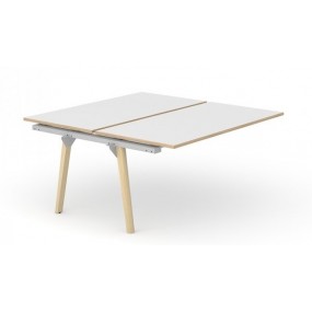 Dvojmiestny prídavný stôl NOVA WOOD lamino 120x164 cm