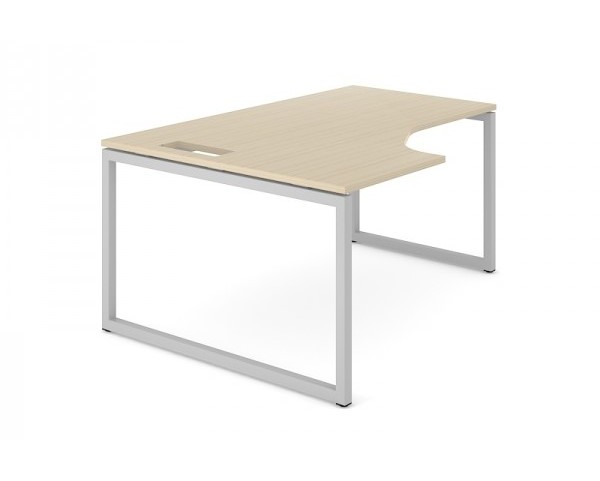 Corner work table NOVA O left-hand 160x120