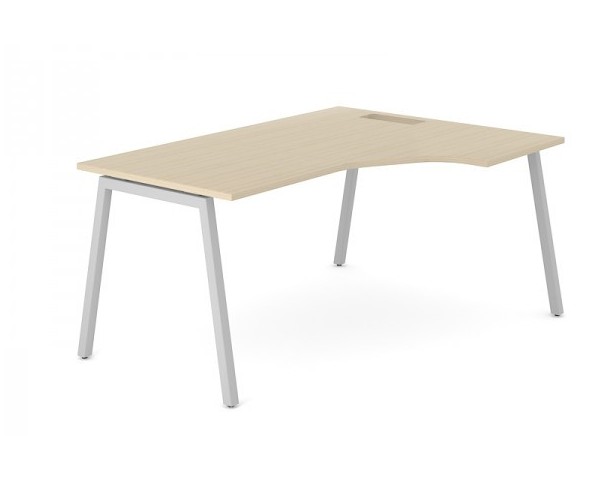 Rohový pracovný stôl NOVA A pravý 180x120 cm