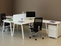 Rohový pracovný stôl NOVA A ľavostranný 160x120 cm - 3