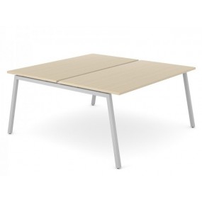 Dvojmiestny pracovný stôl NOVA A 140x144 cm