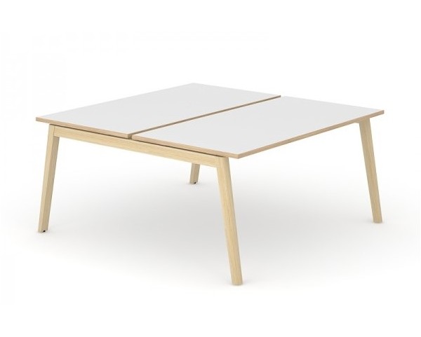 NOVA WOOD laminated double work table 160x164 cm