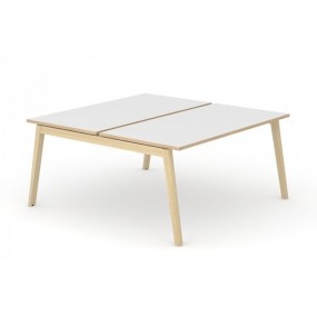 Pracovný stôl NOVA WOOD z laminátu 120x144 cm