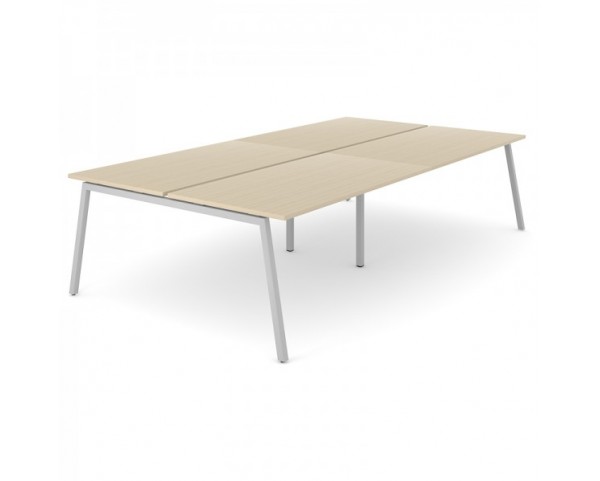 Štvormiestny pracovný stôl NOVA A 280x144 cm