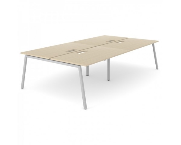 Štvormiestny pracovný stôl NOVA A 240x144 cm