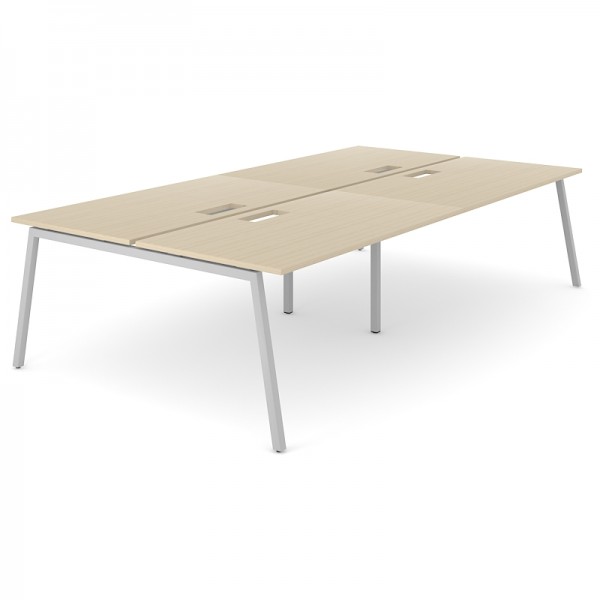 NARBUTAS - Čtyřmístný pracovní stůl NOVA A 240x164 cm