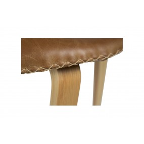 Jedálenská stolička DOLPHIN - drevená podnož