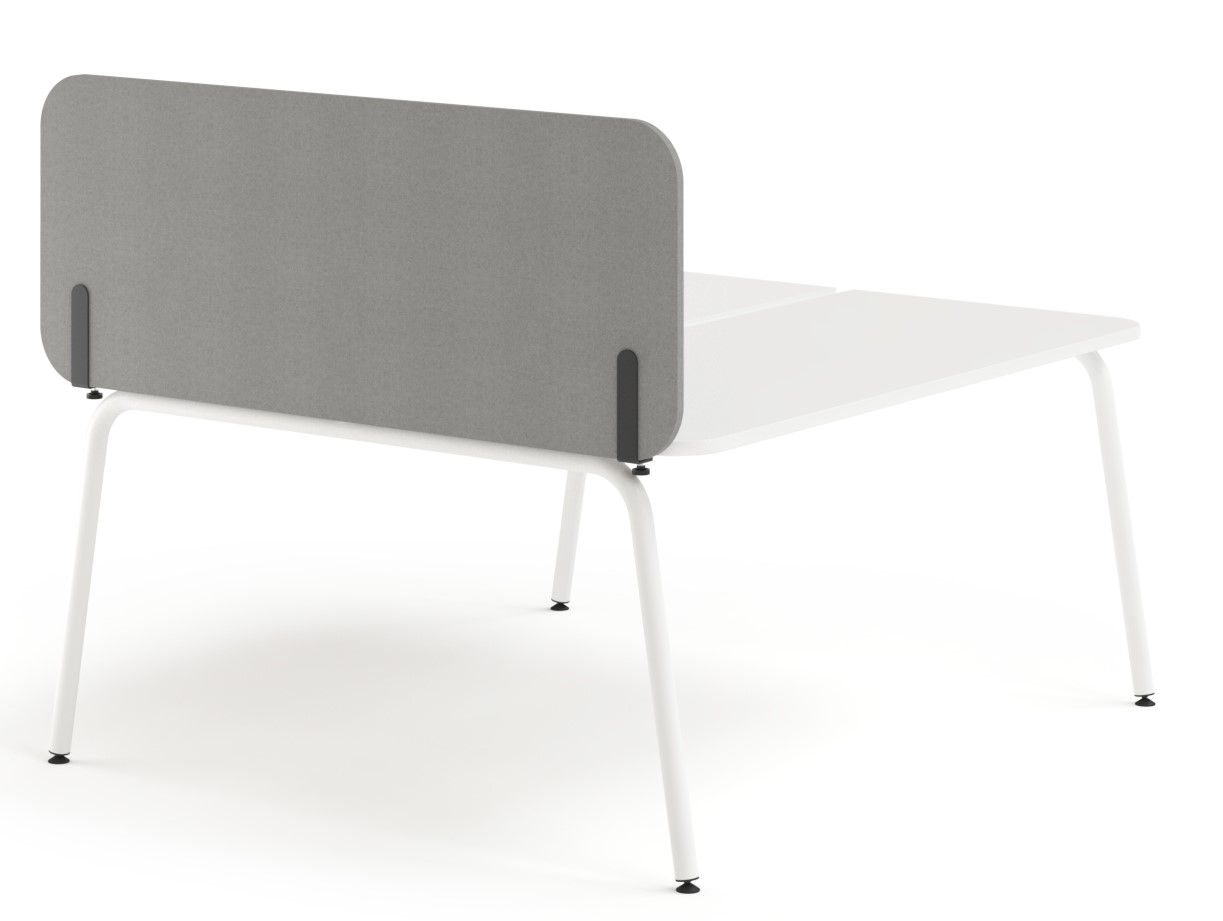 Levně NARBUTAS - Boční akustický paraván ROUND PET pro benchové stoly - výška 56,5 cm