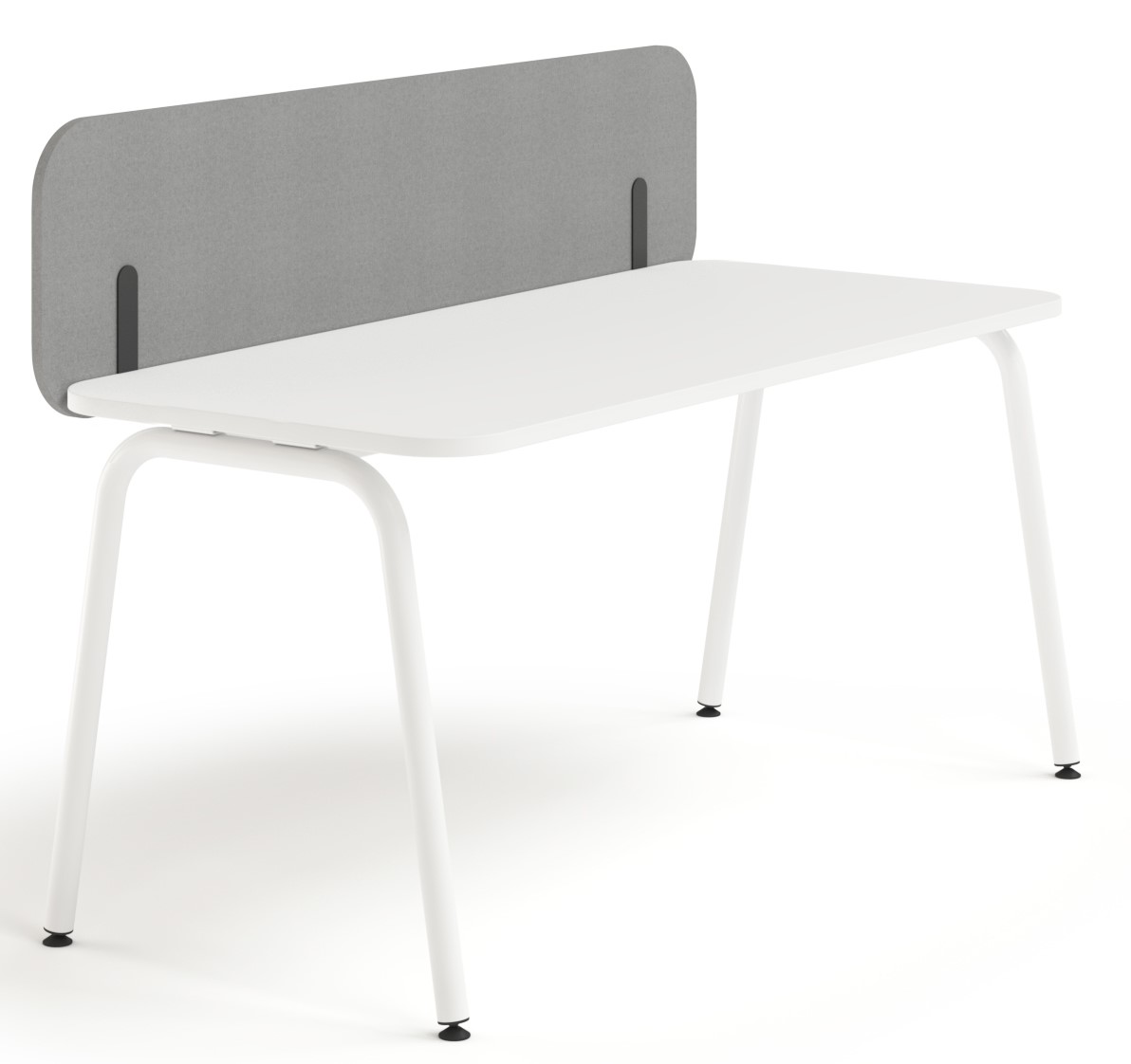 Levně NARBUTAS - Čelní akustický panel ROUND PET pro stoly s posuvní deskou - výška 40 cm