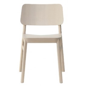 Dřevěná židle DRUM 070