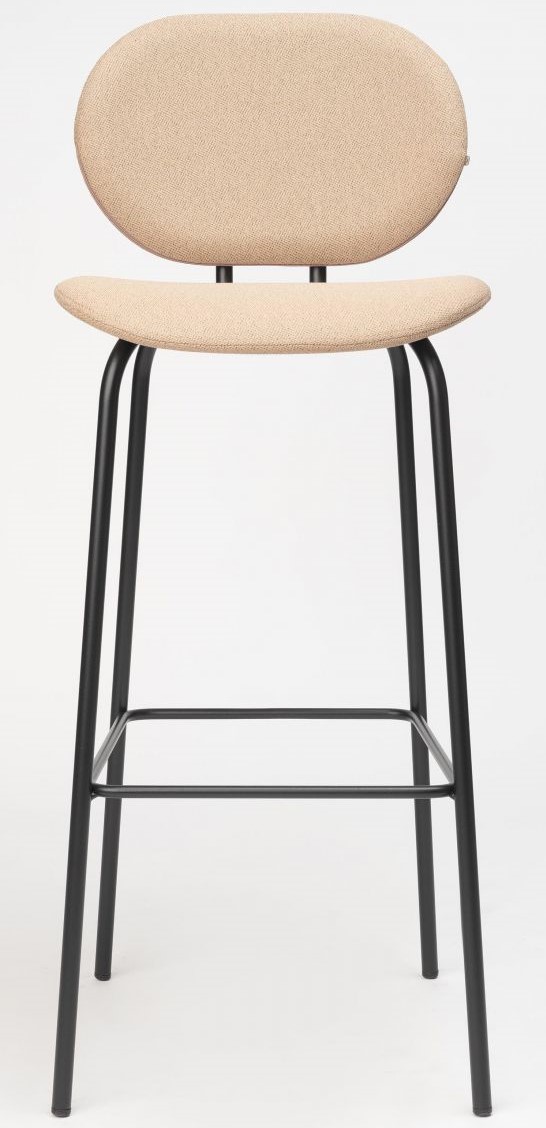 Levně ONDARRETA - Barová židle HARI čalouněná - vysoká