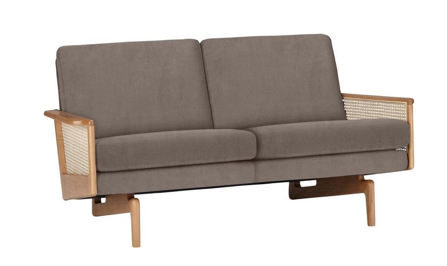 Levně KRAGELUND Furniture - Sedačka EGSMARK wood dvoumístná
