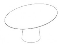 Stôl TOTEM ELLIPTICAL - 3