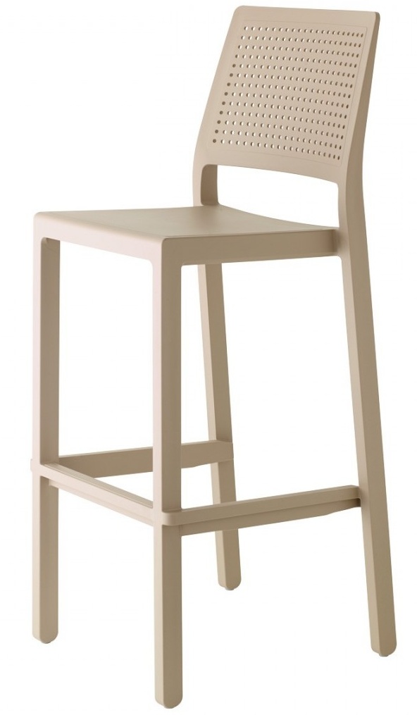 Levně SCAB - Barová židle EMI nízká - béžová