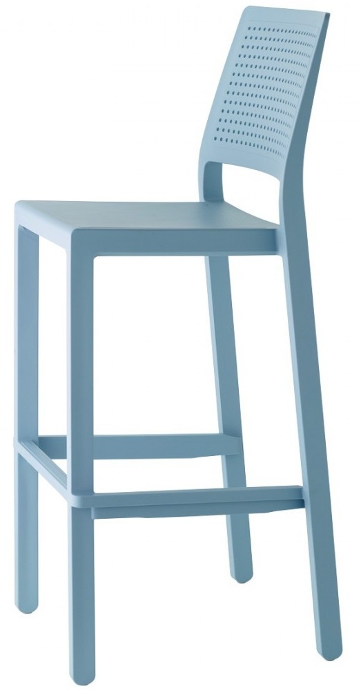 Levně SCAB - Barová židle EMI nízká - modrá