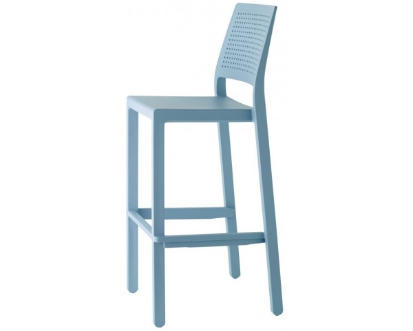 Nízka barová stolička EMI - modrá