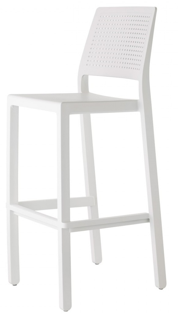 Levně SCAB - Barová židle EMI vysoká - bílá