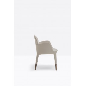 Chair ESTER 690 DS - beige leather