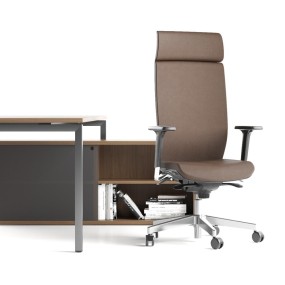 Kancelářská židle AURA s vysokým opěrákem