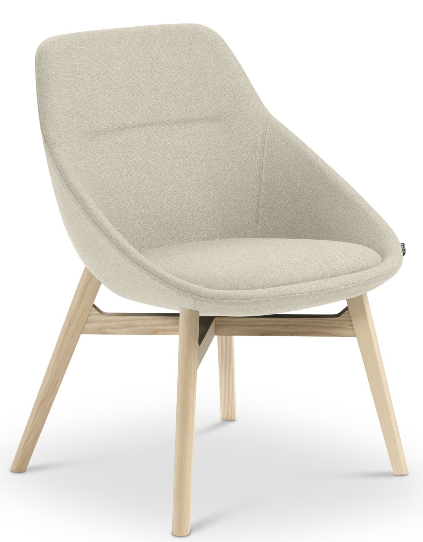 OFFECCT - Židle EZY WOOD LOW