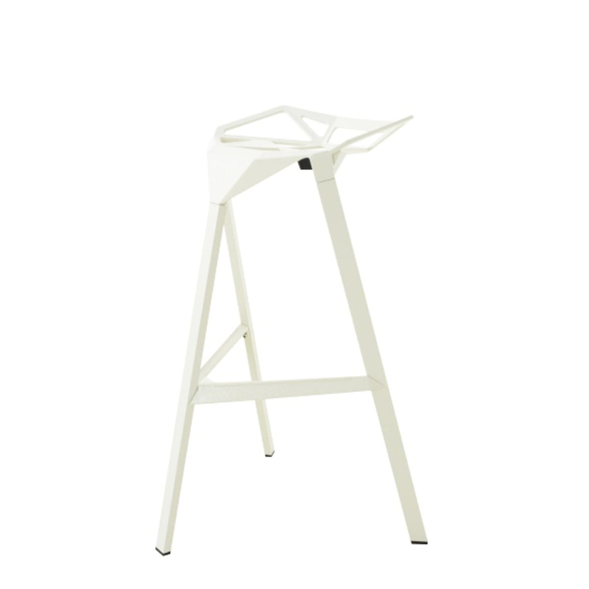Levně MAGIS - Barová židle STOOL ONE vysoká - bílá