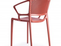 Židle FIORELLINA - perforovaná s područkami - 3