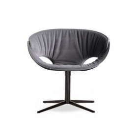FL@T LOUNGE SOFT chair, 360° swivel