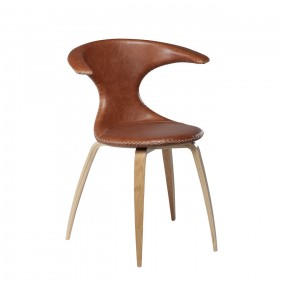 Jedálenská stolička FLAIR - drevený podstavec