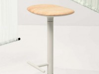Barová stolička FLINK WOOD - nízka - 2