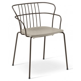 FLINT 535-A chair with plastic seat
