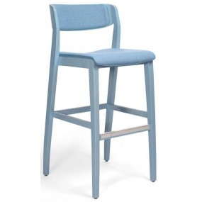 Barová židle FRIDA SGSI SPECIAL - čalouněný sedák i opěrák