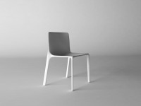 Židle KES - šedá - 2