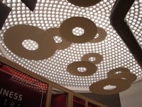 Hanging acoustic panel GIOTTO CEILING - 3