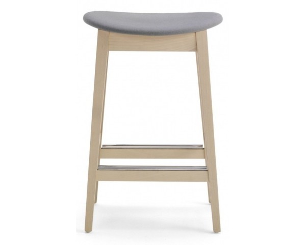 Bar stool with upholstered seat GRADISCA 628
