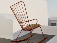 Rocking chair PAON, red - 2