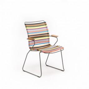 CLICK chair with armrests higher