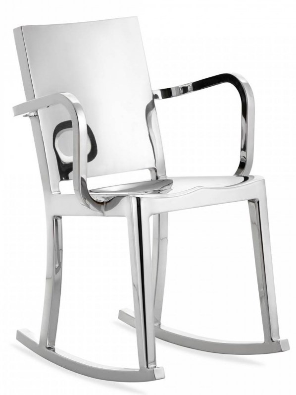 EMECO - Houpací židle s područkami HUDSON