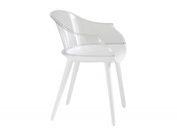 Židle CYBORG plastic - bílá - 3