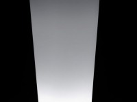 Svítící květináč ILIE LIGHT, Ø 42 x 90 cm - bílý - 2
