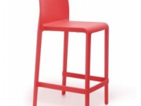 Nízka barová stolička VOLT 677 DS - červená - 3