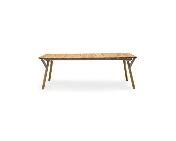 Folding dining table LINK 240/295x100 cm
