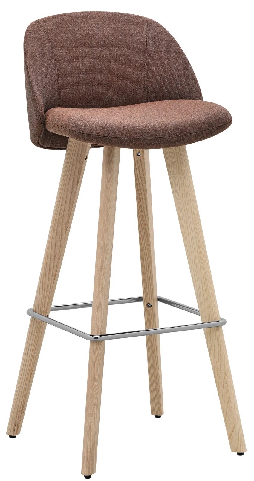 Levně RIM - Barová židle WINX WX 882.24 s dřevěnou podnoží