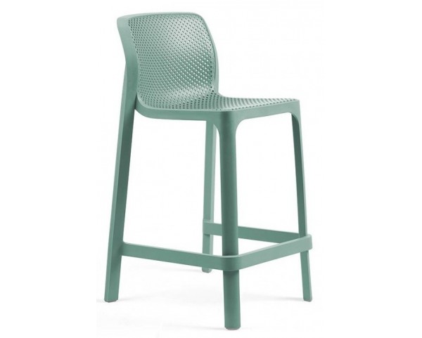 Barová židle NET MINI modrozelená