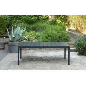 Extensible table RIO ALU 140/210 - anthracite