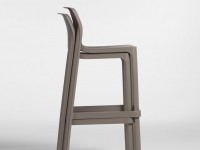 Barová stolička NET MINI biela - 3