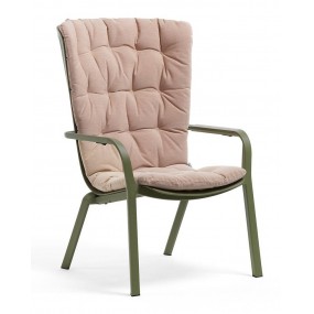 Upholstered armchair FOLIO
