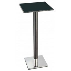 Table base INOX 4424 beech - height 108 cm