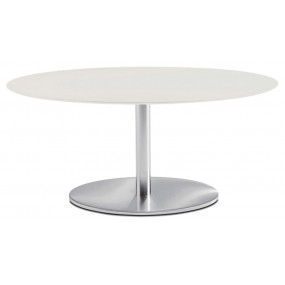 Table base INOX 4903 ellittico - height 40 cm